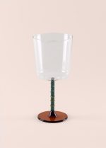 The Mia Line Şarap Kadehi Yeşil 300 ml