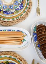 The Mia Limoncello Oval Servis 2li Set Gri 29 cm - Görsel 2